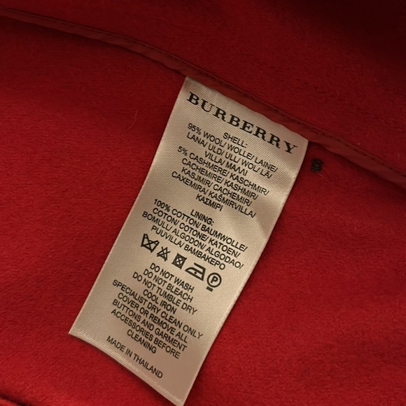 DRASTICALLY REDUCED - Burberry Brit Wool Bomber Jacket - Picture 13 of 13